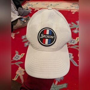 Srixon White Baseball Cap